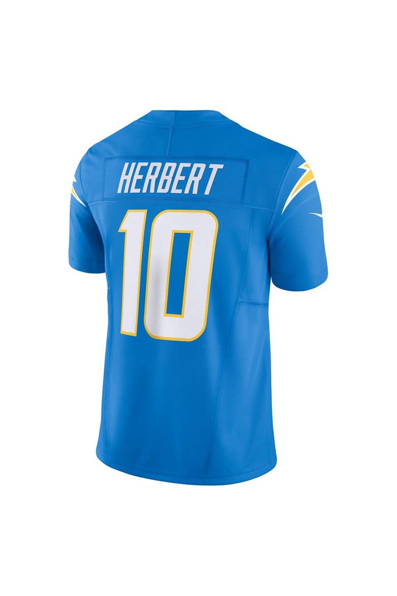 Men's Nike Justin Herbert Powder Blue Los Angeles Chargers Vapor F.U.S.E. Limited Jersey, Alternate, color, Powder Blue