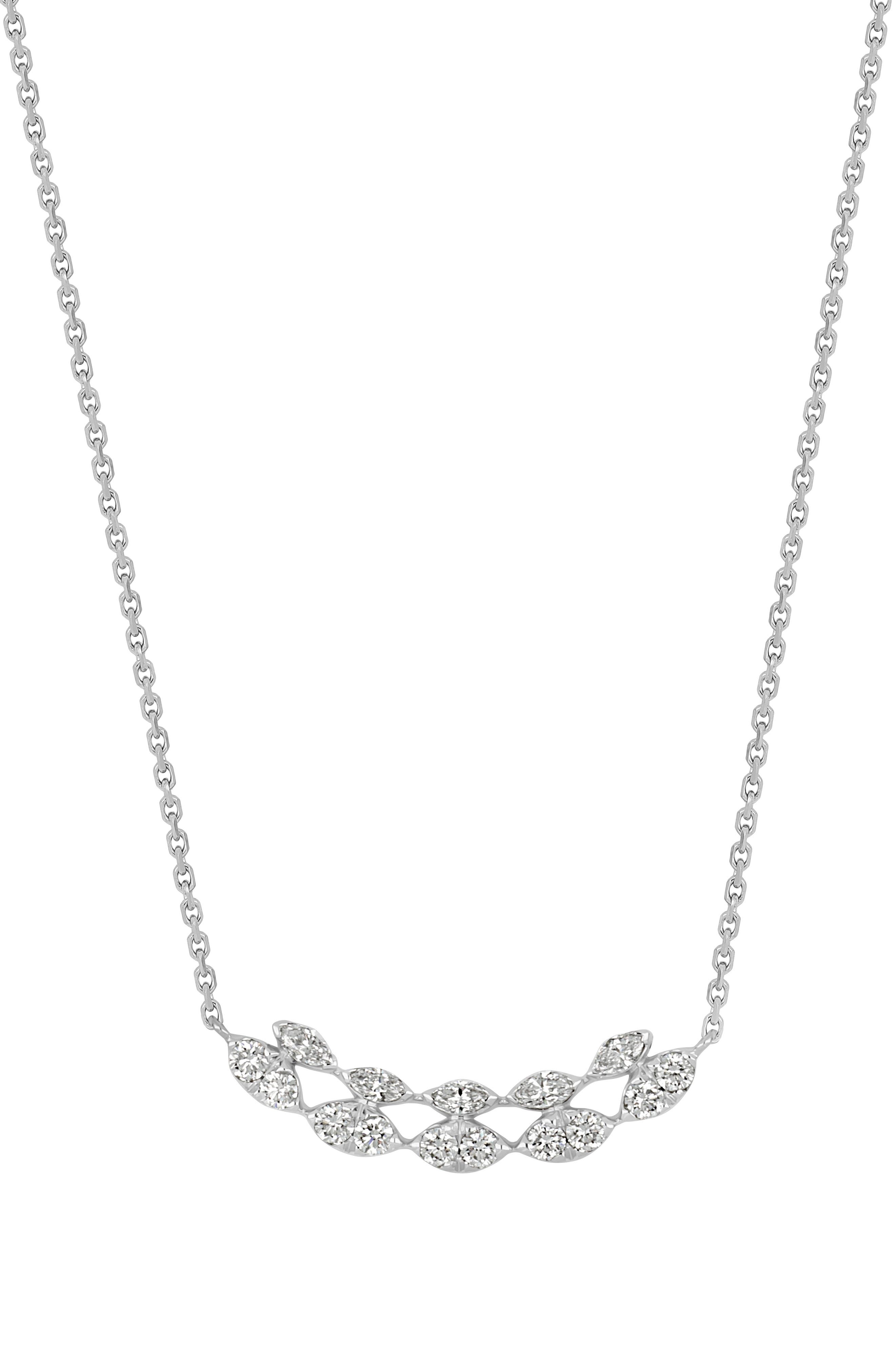 Getty 18k Gold Diamond Pendant Necklace