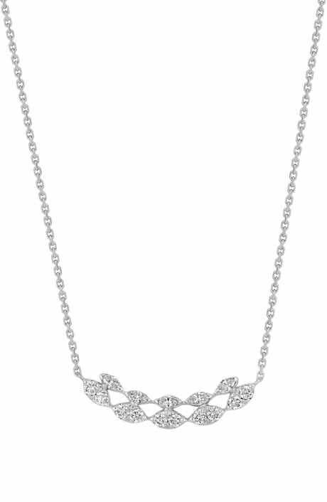 Getty 18k Gold Diamond Pendant Necklace