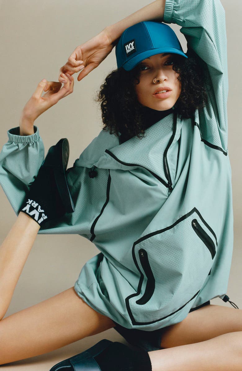 IVY PARK<sup>®</sup> Perforated Pullover Jacket, Alternate, color,