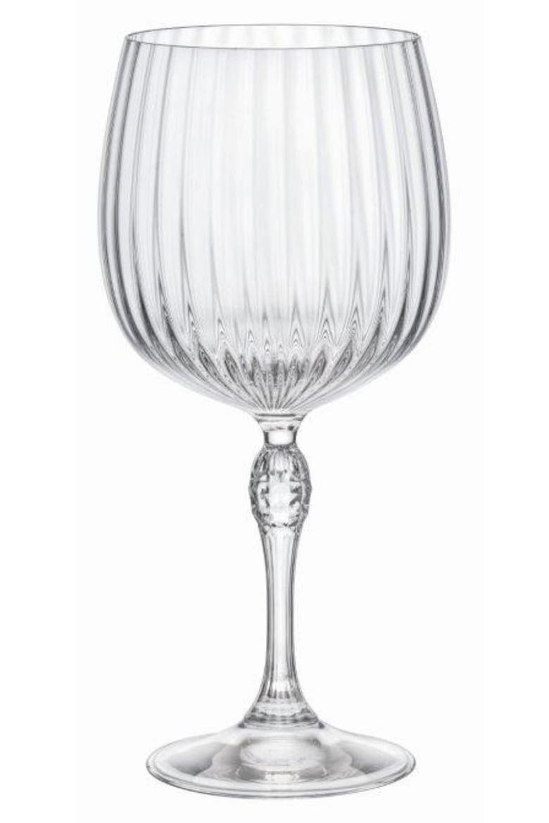 America Set of 4 Gin & Tonic Glasses, Main, color, CLEAR