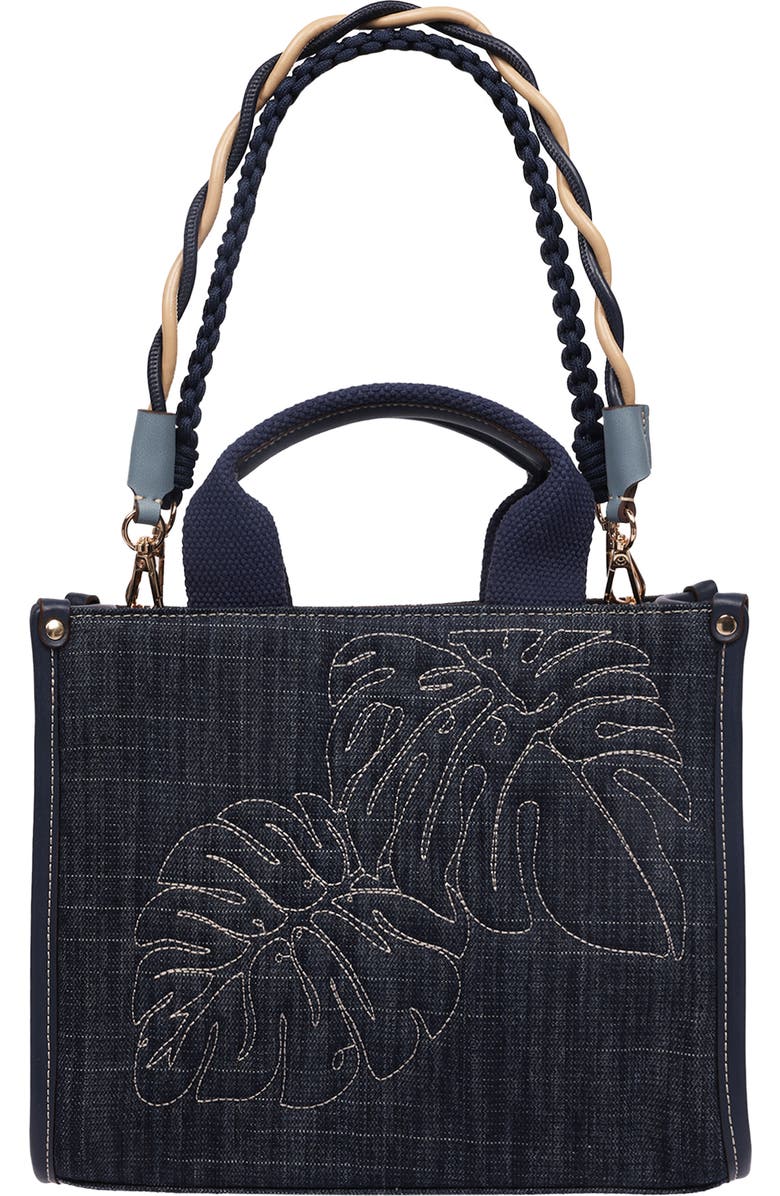 Tommy Bahama Dorothy Medium Denim Tote Bag, Alternate, color, Dark Denim