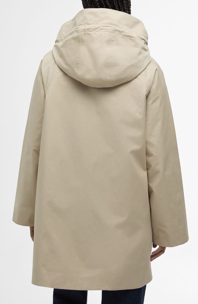 Barbour Khai Waterproof Hooded Raincoat, Alternate, color, 