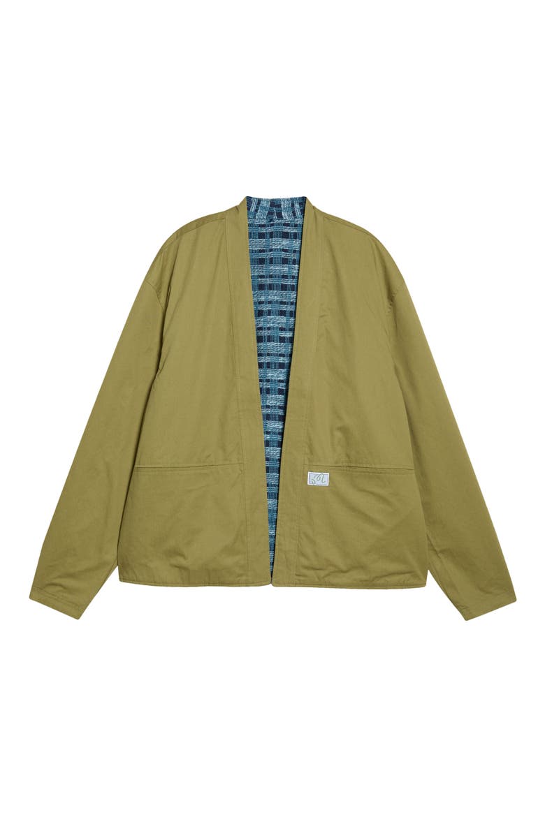 Grounds Reversible Jacket, Main, color, MILITARY GREEN