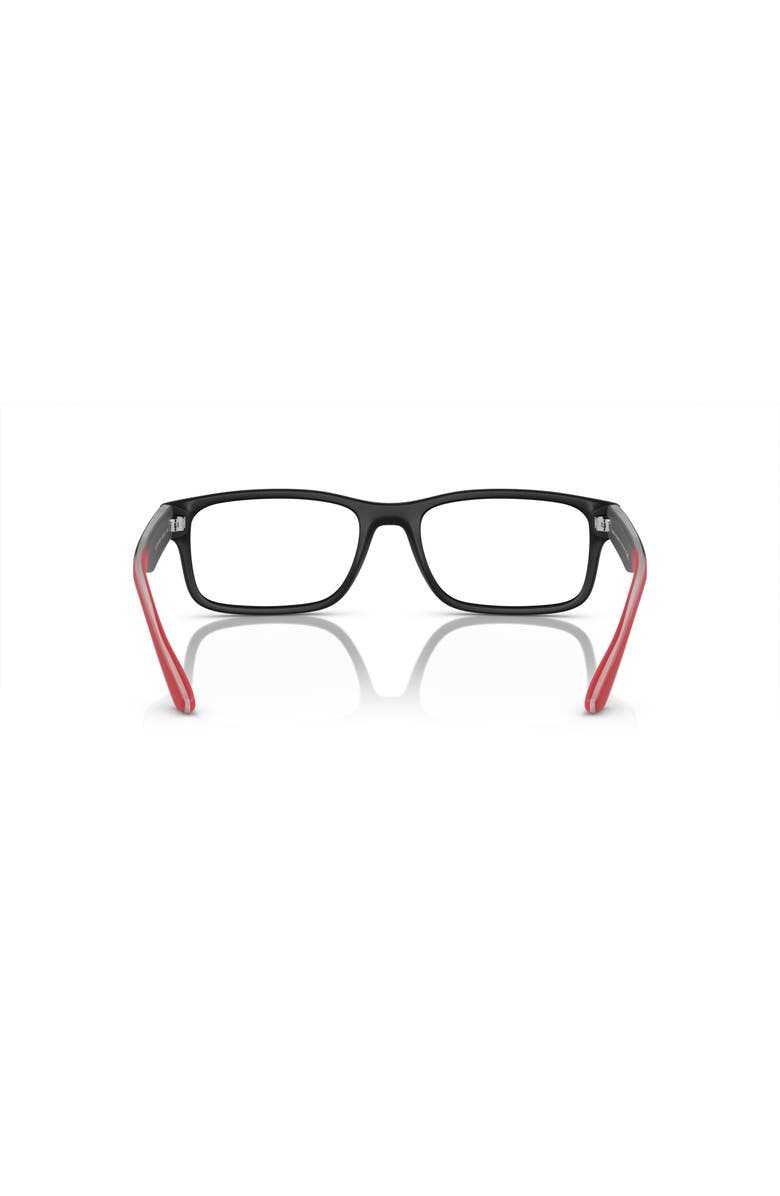 Armani Exchange 56mm Rectangle optical glasses, Alternate, color, 