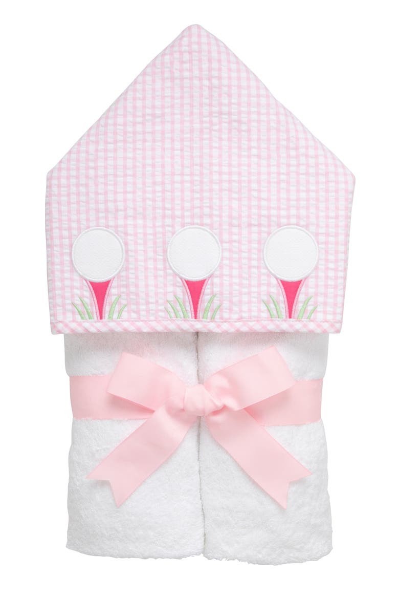 Pretty in Pink Everykid Towel, Main, color, Pink Golf