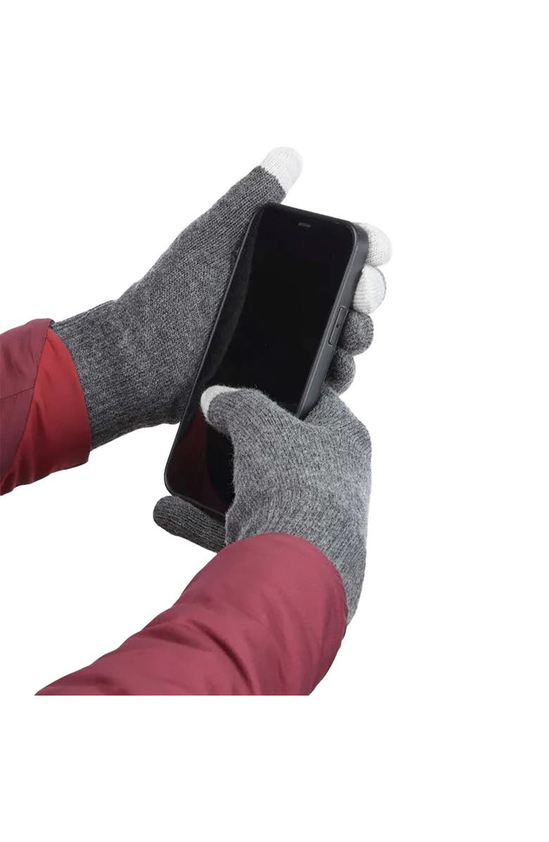 Rab Primaloft Knit Glove, Alternate, color, Charcoal