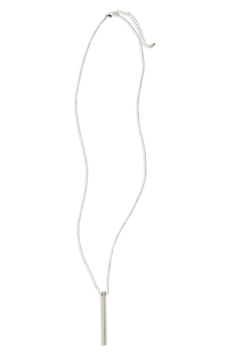 BP. Bar Pendant Necklace, Main, color,