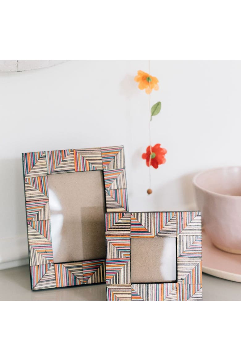 4x6 Prism Wood Frame, Alternate, color, Multi