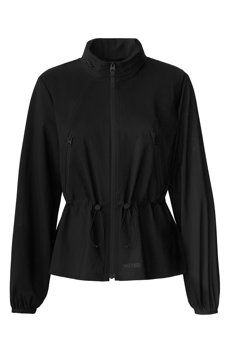 Mackage Roxy Rain Jacket, Alternate, color, Black