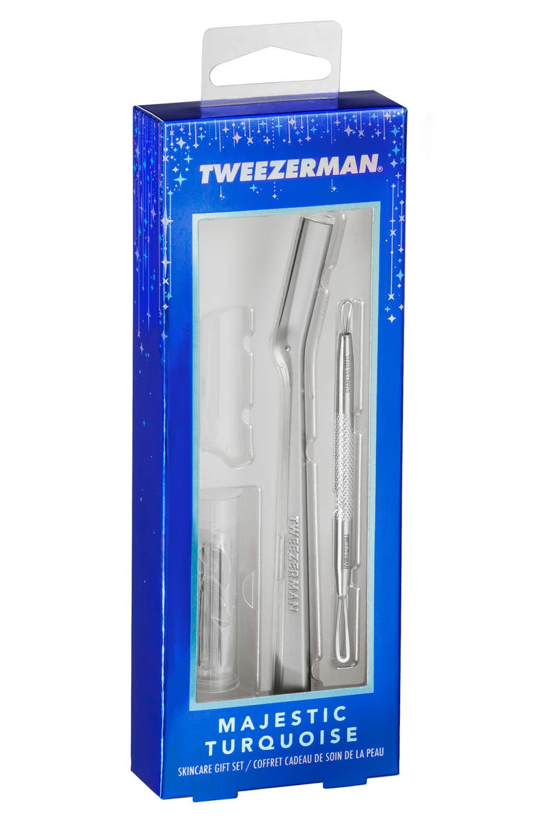 TWEEZERMAN Majestic Turquoise Skin Care Gift Set (Limited Edition) $32.50 Value, Alternate, color,
