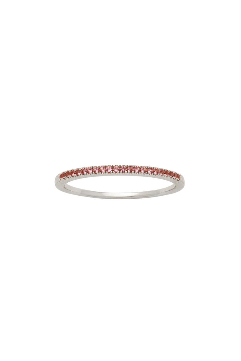 Birthstone Stacking Ring, Main, color, SILVER OCTOBER