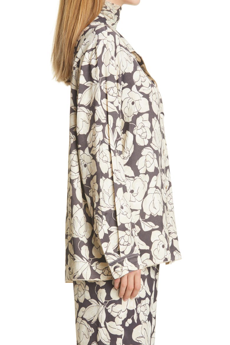 Oona Print Shirt, Alternate, color, PORCELAIN ROSE