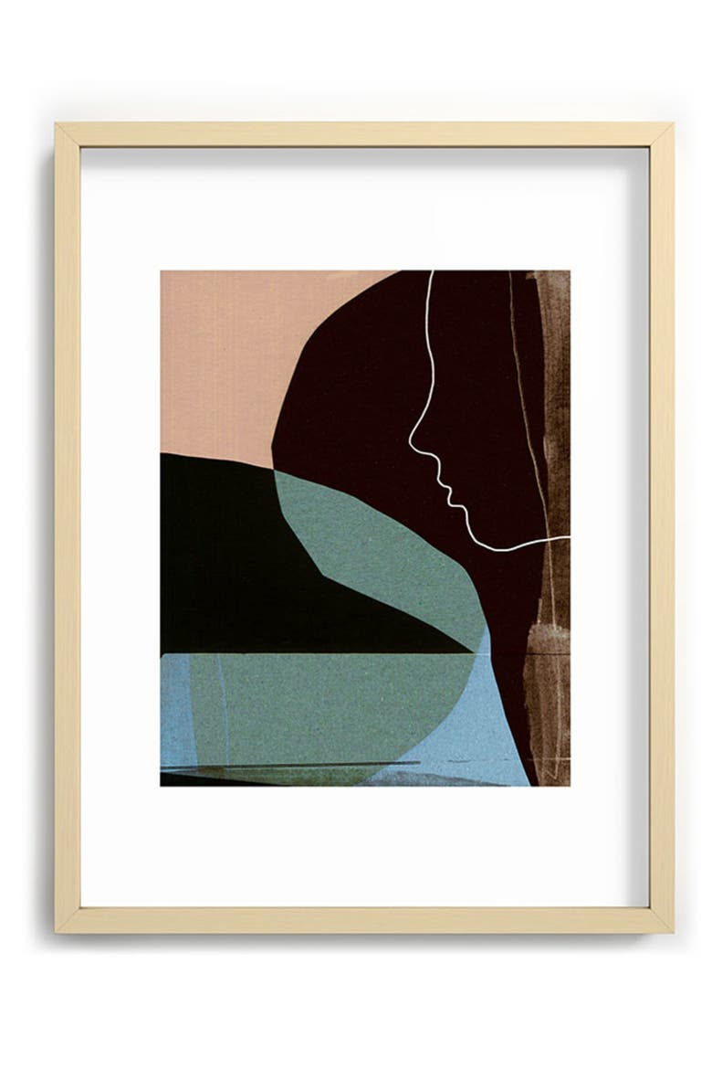 Evening Art Print, Alternate, color, BROWN