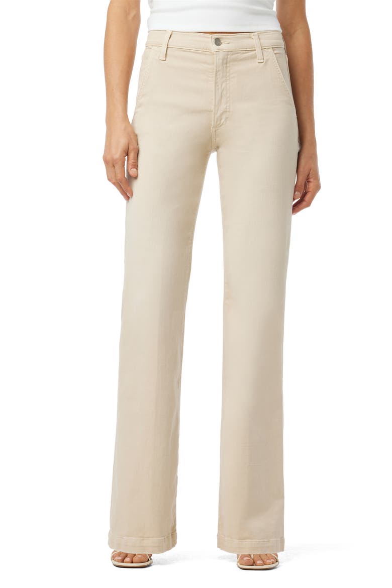 The Molly High Waist Flare Trouser Jeans, Main, color, SAFARI
