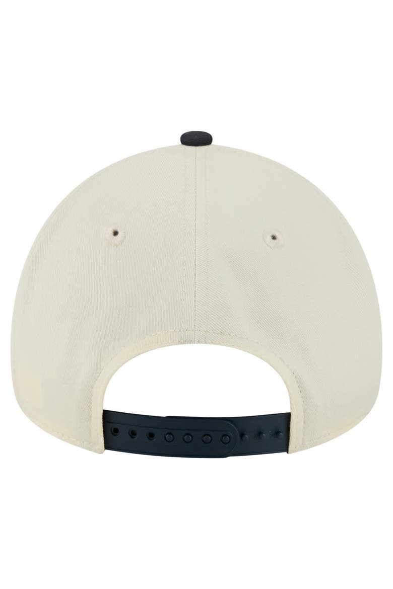 Men's New Era  Cream Houston Astros Speckle A-Frame 9FORTY Adjustable Hat, Alternate, color, Cream