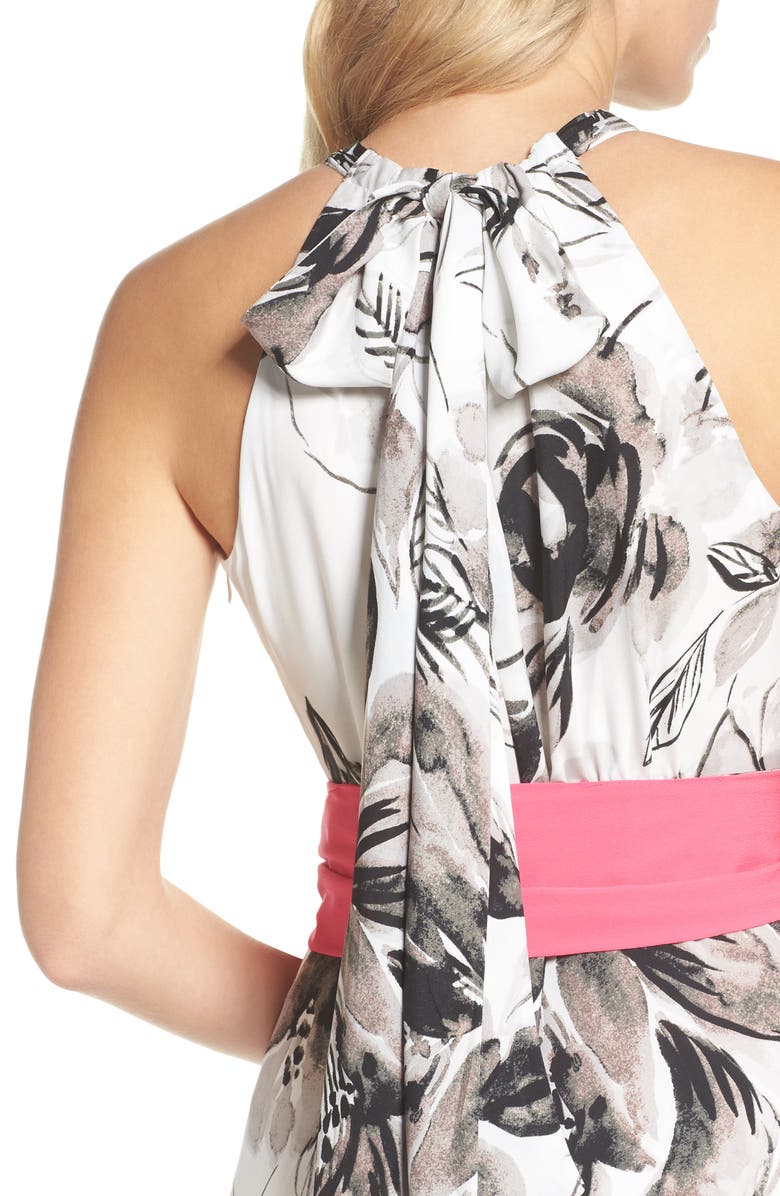 Eliza J Chiffon Maxi Dress, Alternate, color, 