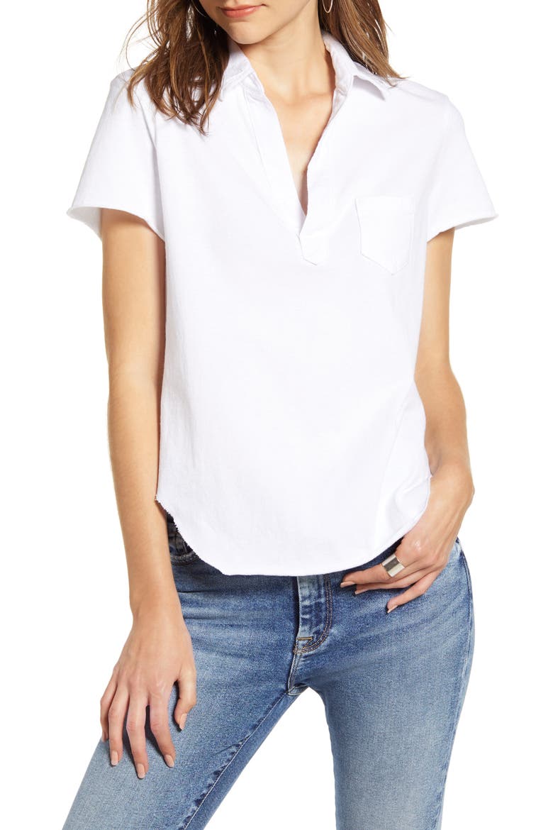 Pocket Tee, Main, color, WHITE
