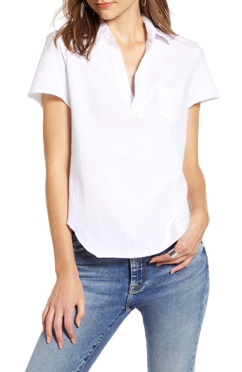 Frank & Eileen Pocket Tee, Main, color, White