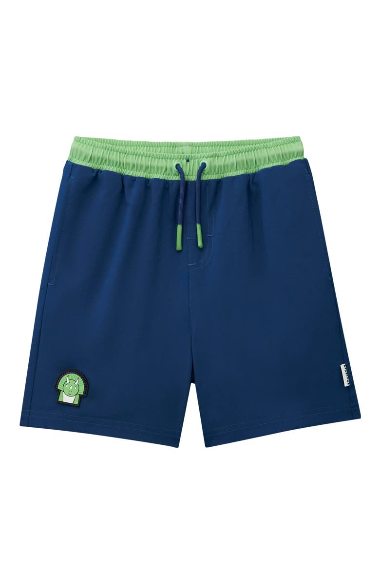 Roarsome Spike Swim Trunk, Main, color, Navy