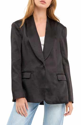 The Satin Blazer
