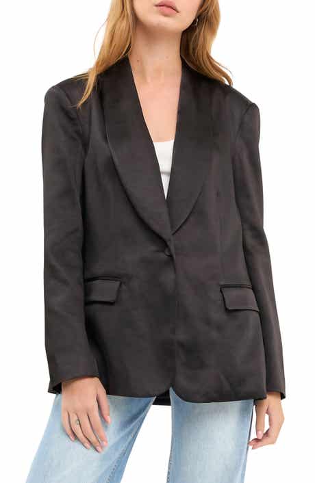 The Satin Blazer