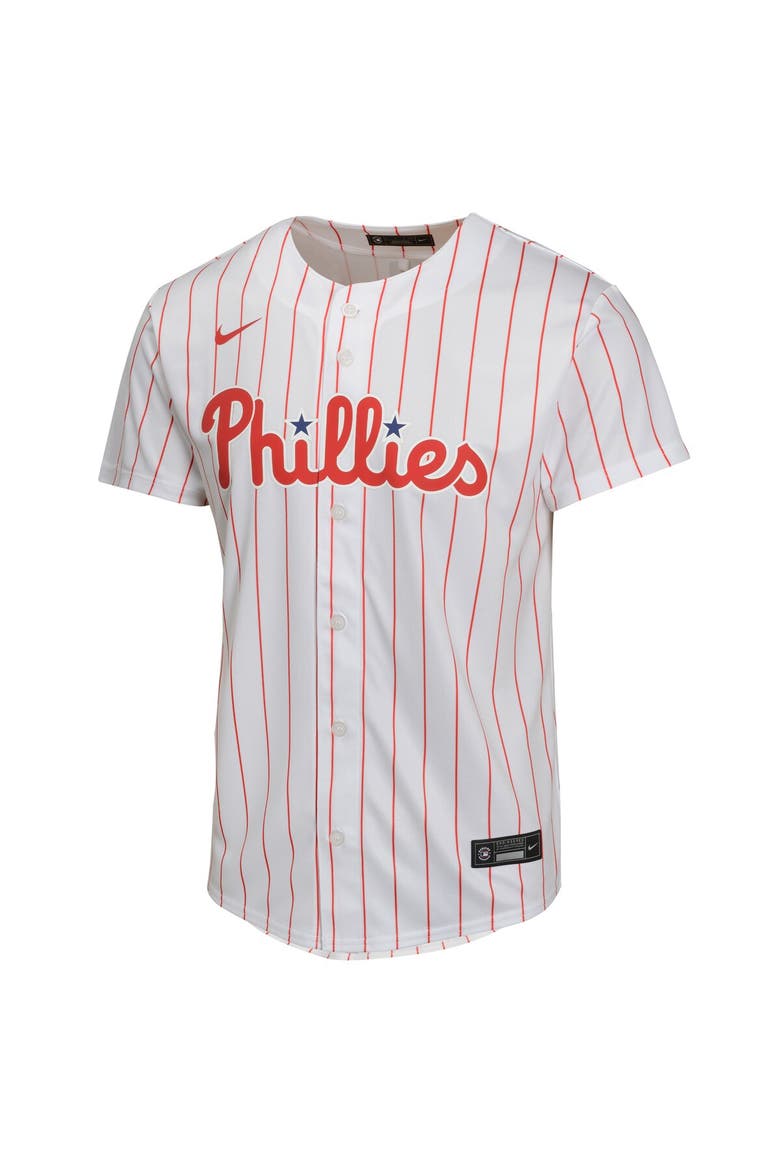 Youth Nike Trea Turner White Philadelphia Phillies Home Game Player Jersey, Alternate, color, White