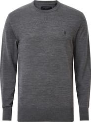 AllSaints Mode Merino Wool Crewneck Sweater