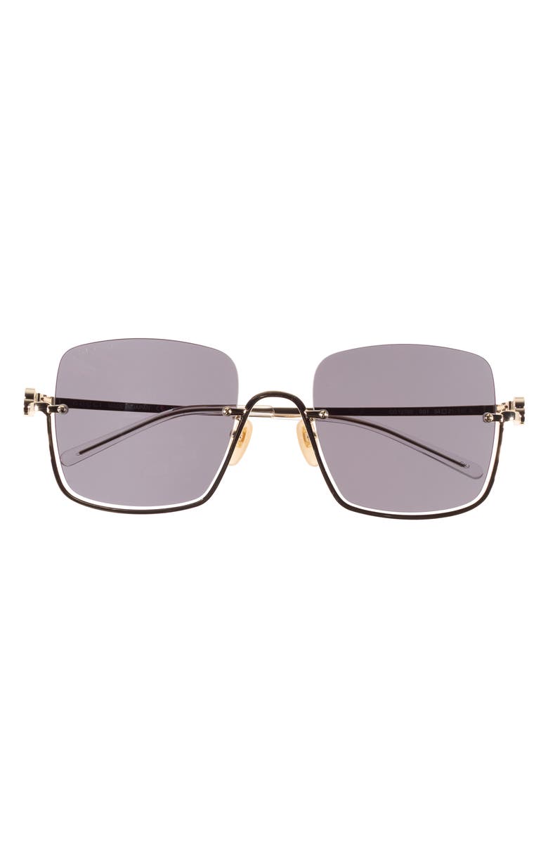 Gucci 54mm Square Sunglasses, Main, color,