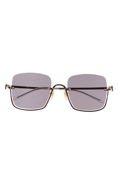 54mm Square Sunglasses