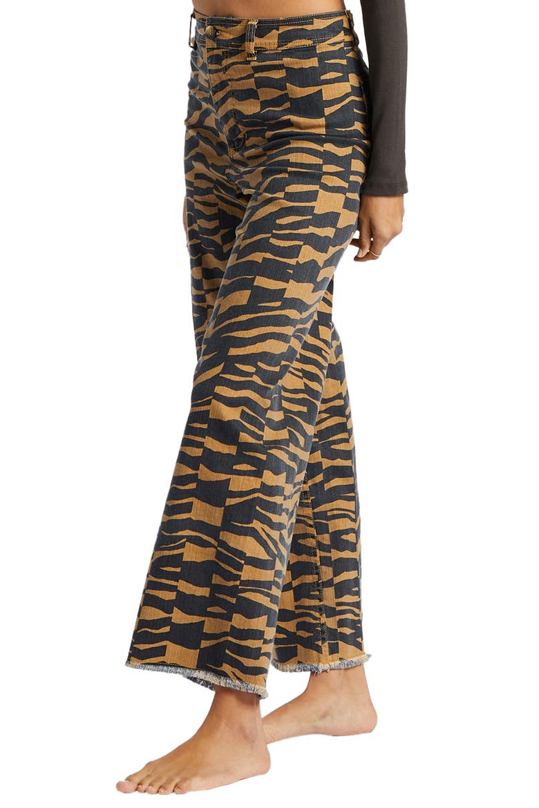 Free Fall High Waist Wide Leg Pants, Alternate, color, COSMIC KHAKI