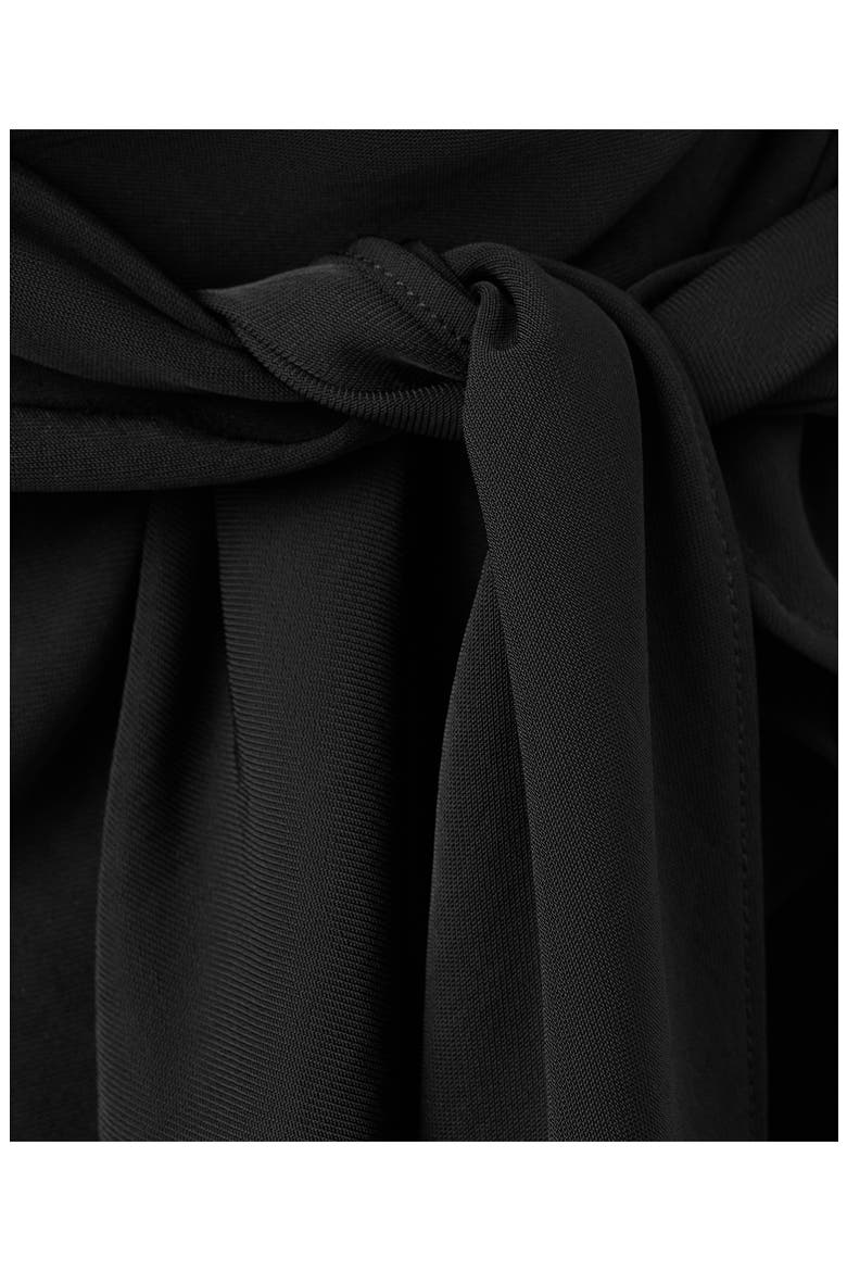 Sleeveless Asymmetric Jumpsuit, Alternate, color, BLACK