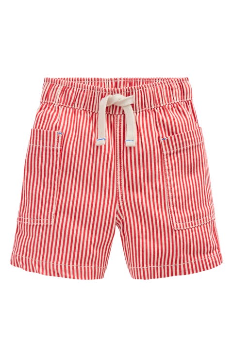 Kids' Stripe Cotton Shorts (Toddler, Little Kid & Big Kid)