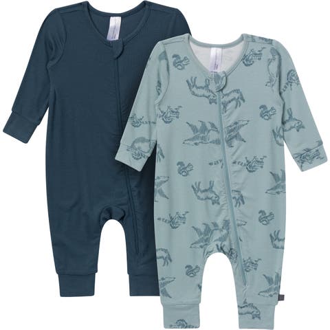 Long Sleeve Footless Rompers (Baby)