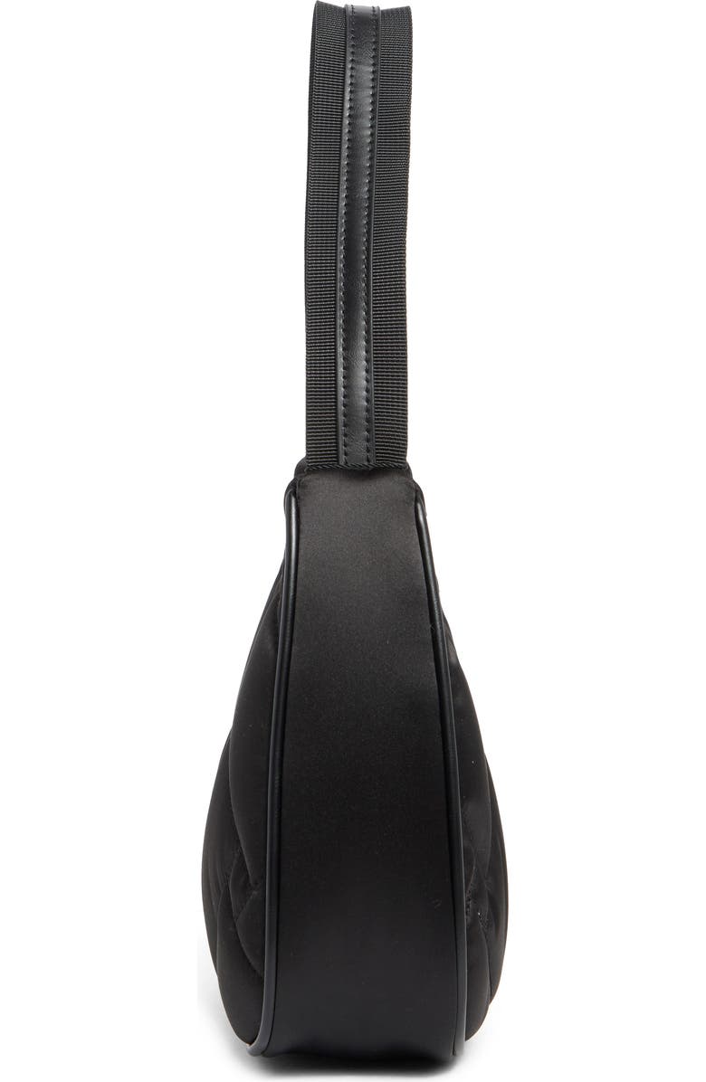 Kurt Geiger London Small Recycled Quilted Shoulder Bag, Alternate, color, Black