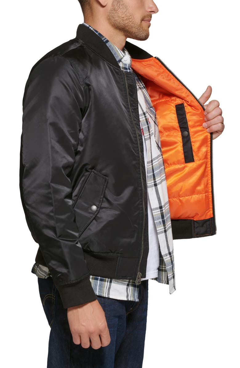 Levi's Filled Flight Bomber Jacket, Alternate, color, 