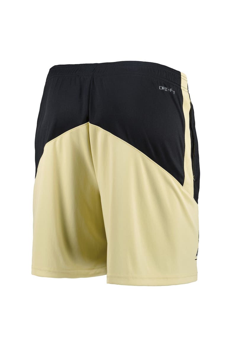 Men's Nike Black/Gold Army Black Knights Performance Player Shorts, Alternate, color, Black