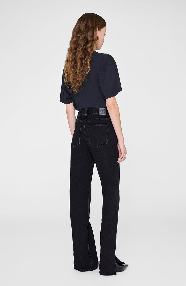 ANINE BING Walker Tee, Alternate, color, Vintage Black