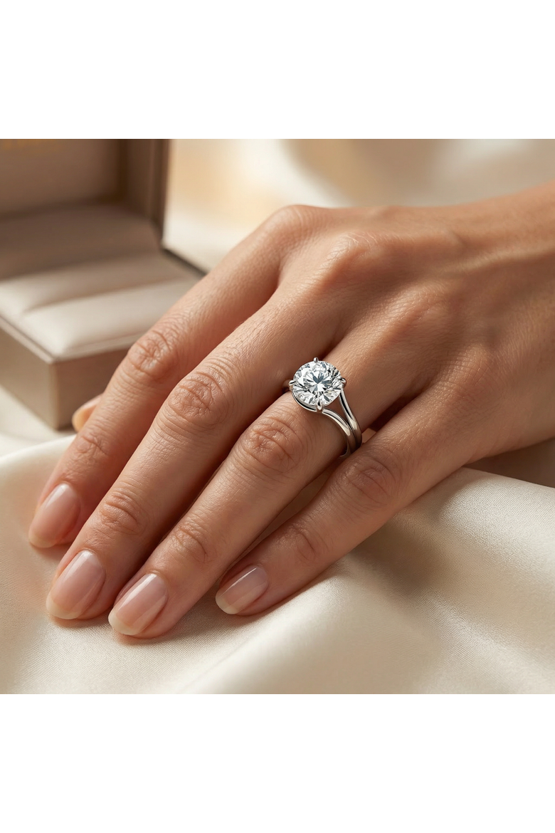 Certified 2Ct Blaire Diamond Knot Solitaire Engagement RIng 14k Gold Lab Grown, Alternate, color, 14k Yellow Gold
