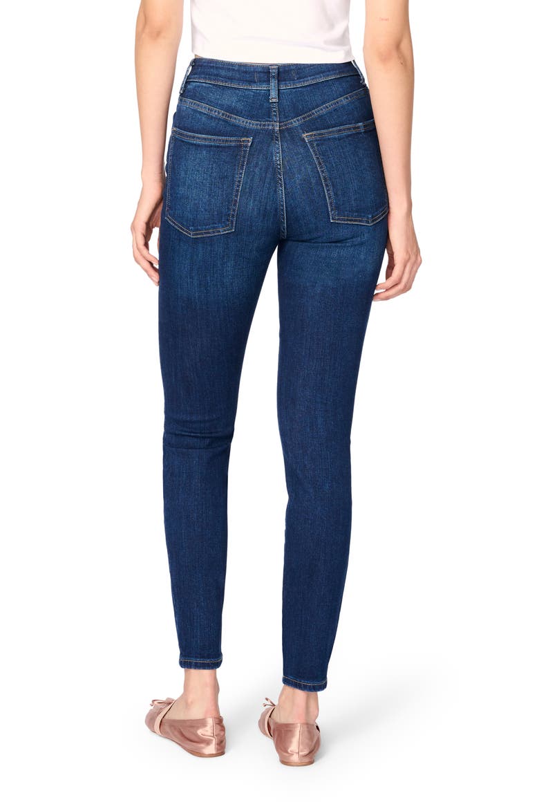 High Waist Skinny Jeans, Alternate, color, TWILIGHT
