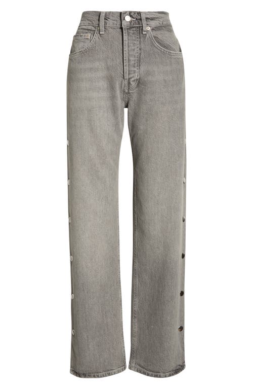 Rails Del Mar High Waist Wide Leg Boyfriend Jeans In Gray