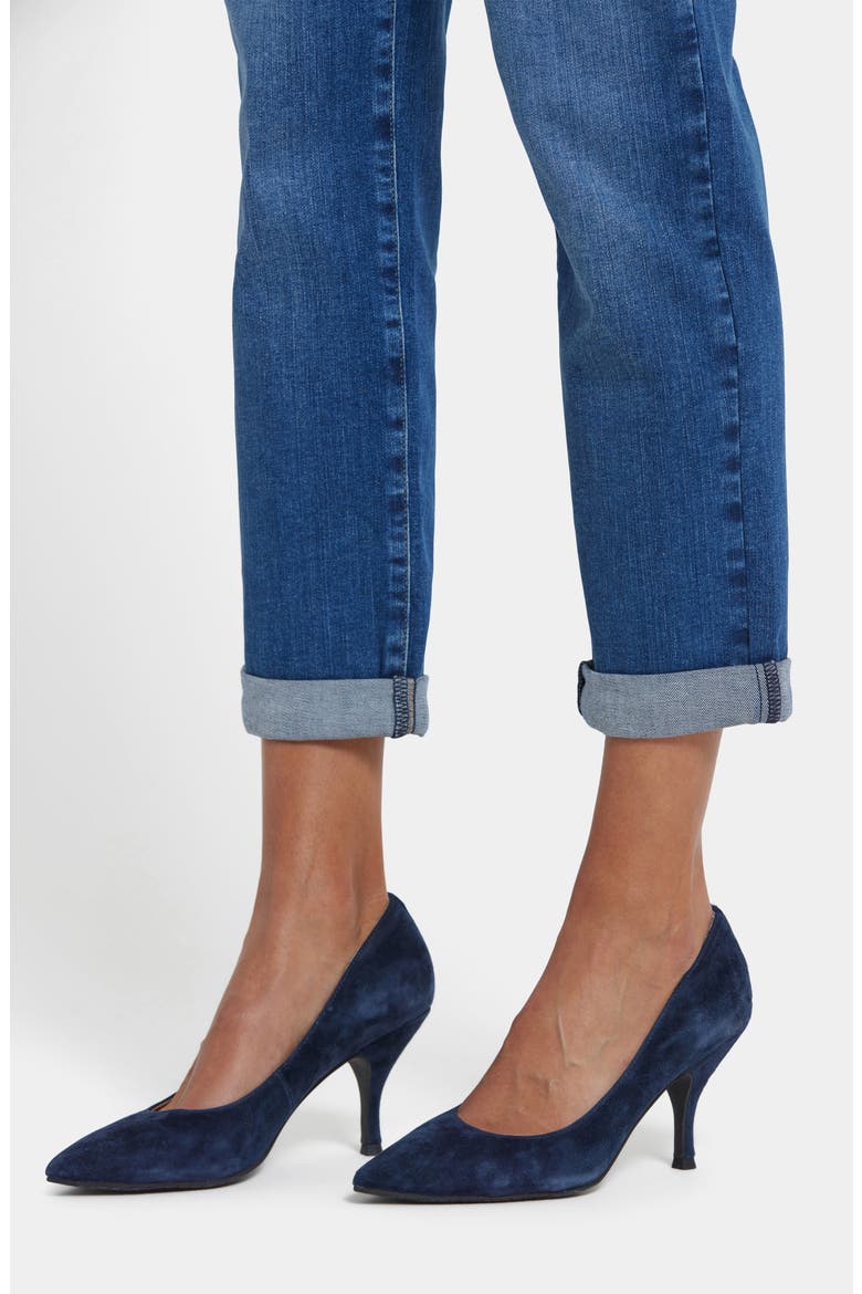 Margot Girlfriend Jeans, Alternate, color, OPERA BLUE