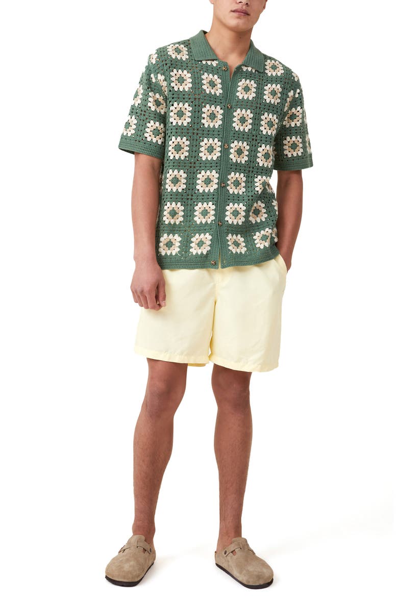 Kahuna Shorts, Alternate, color, LEMONADE