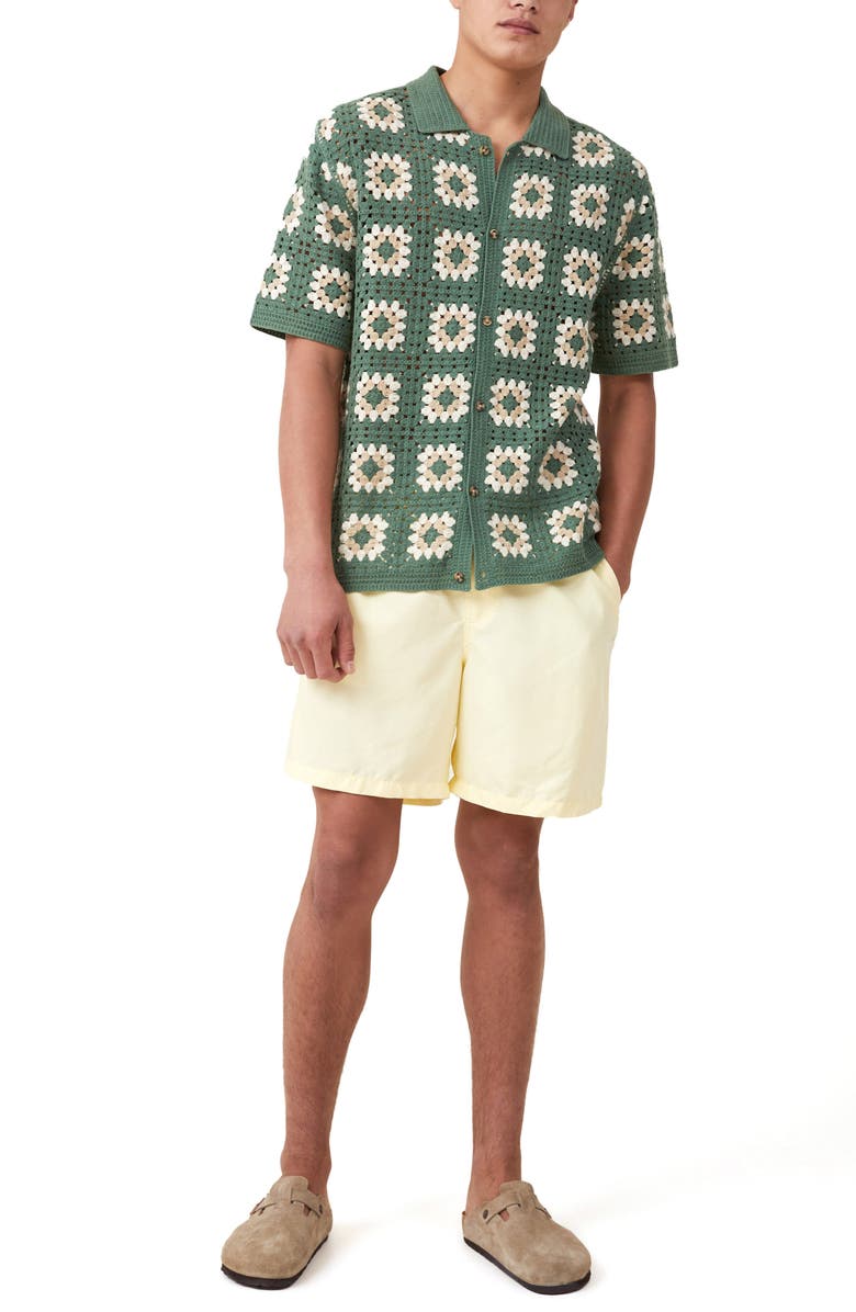 Cotton On Kahuna Shorts, Alternate, color, Lemonade