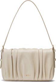 Oryany Bell Pleated Leather Shoulder Bag