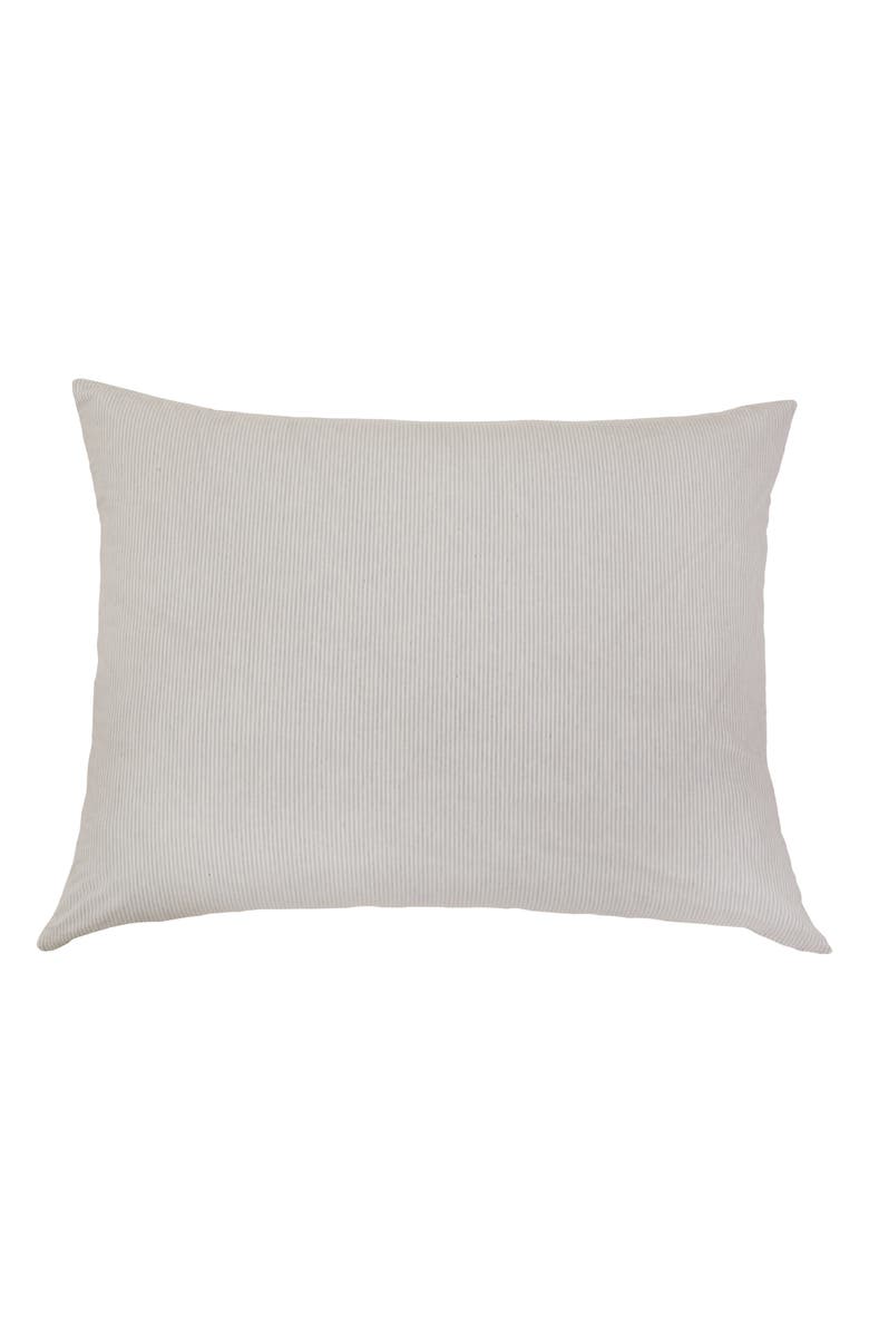 Pom Pom at Home Luke Stripe Cotton Big Accent Pillow, Main, color, Natural