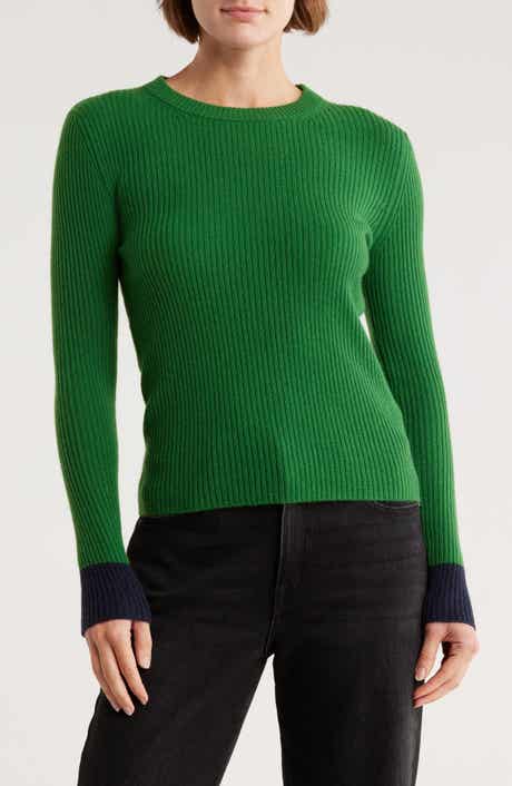 Magaschoni Cashmere Rib Sweater