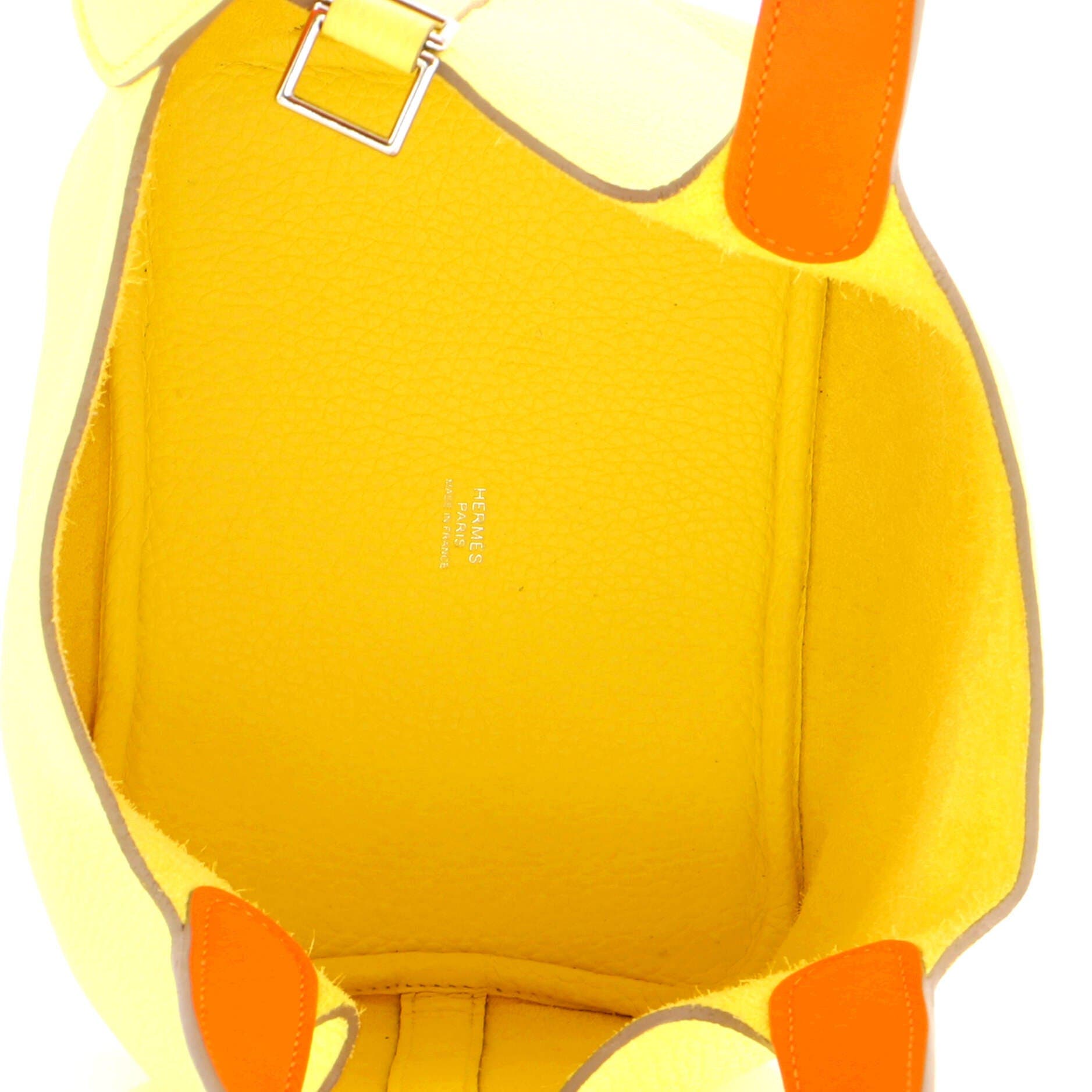 Eclat Picotin Lock Bag Clemence PM, Alternate, color, Yellow