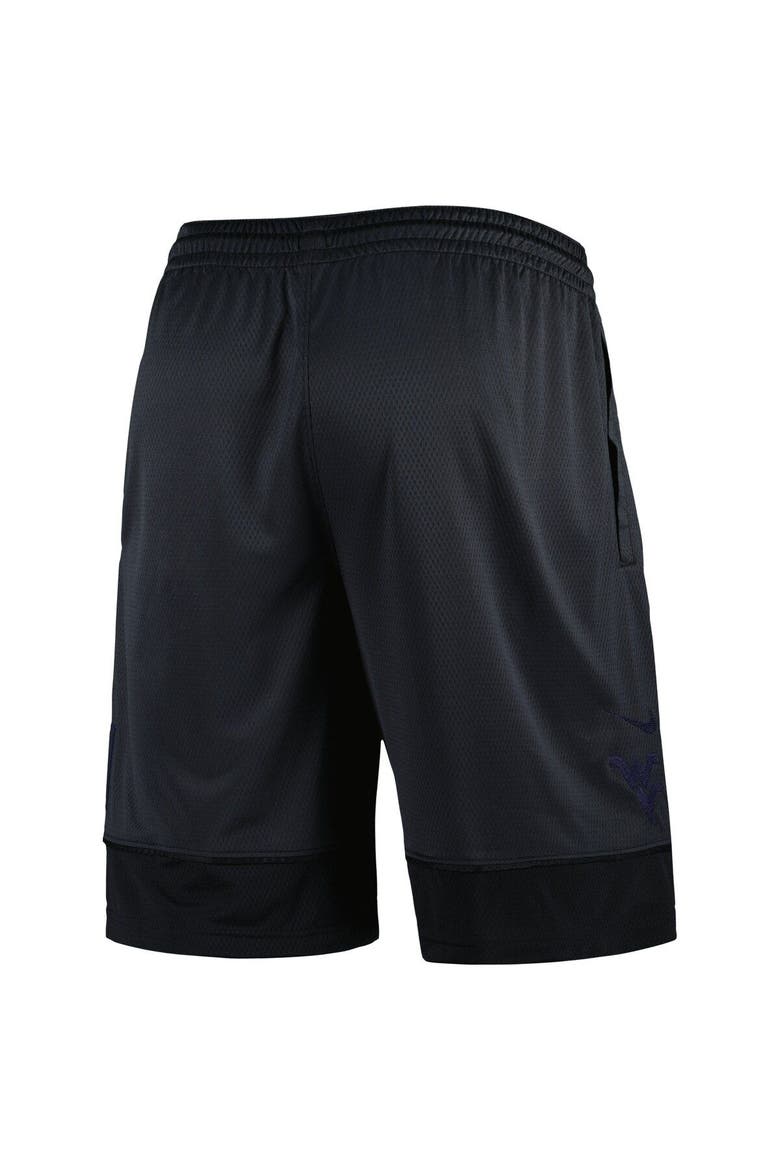 Men's Nike Charcoal West Virginia Mountaineers Performance Fast Break Shorts, Alternate, color, Charcoal