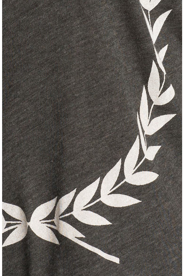 'Laurel' Graphic Tee (Nordstrom Exclusive), Alternate, color, GREY/ BLACK
